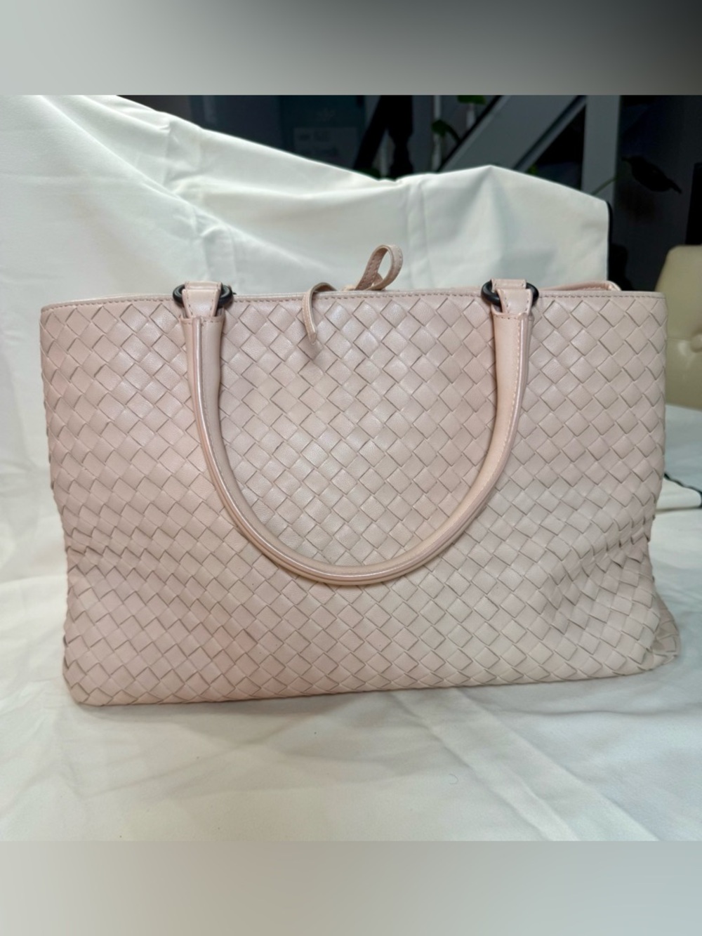 Bottega Veneta Milano Intecciato Tote Bag